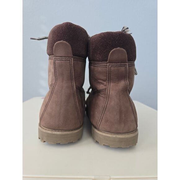 Cloud Nine Sheepskin Brown Leather Lace-Up Winter Boots | Men’s Size 9 Warm main image 11